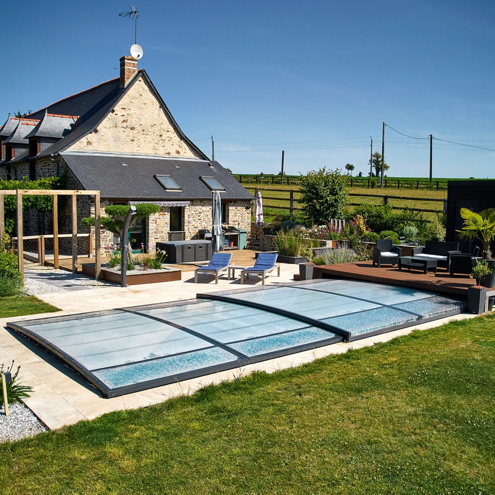 Piscine rectangulaire structure TITAN 8x4 m